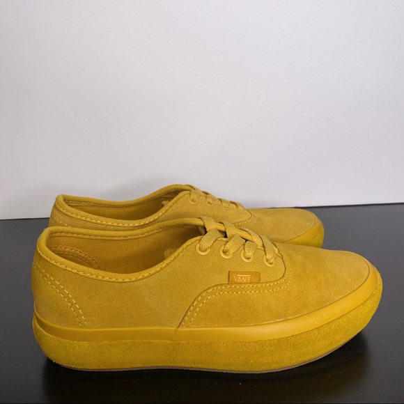 vans yellow platform